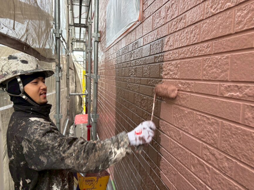 塗装の様子