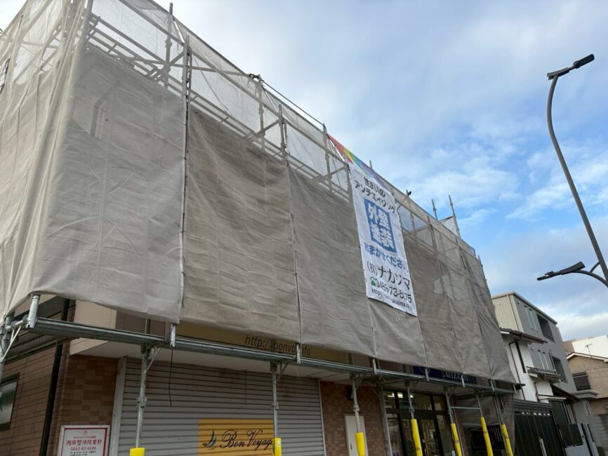 秦野市のアパート塗装